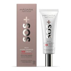 Увлажняющий крем для очень сухой кожи Madara Sos Rich Hydra Barrier Cica Cream, 40 мл цена и информация | Кремы для лица | kaup24.ee