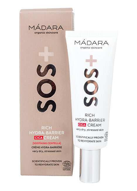 Niisutav kreem väga kuivale nahale SOS (Rich Hydra-Barrier Cica Cream) 40 ml hind ja info | Näokreemid | kaup24.ee