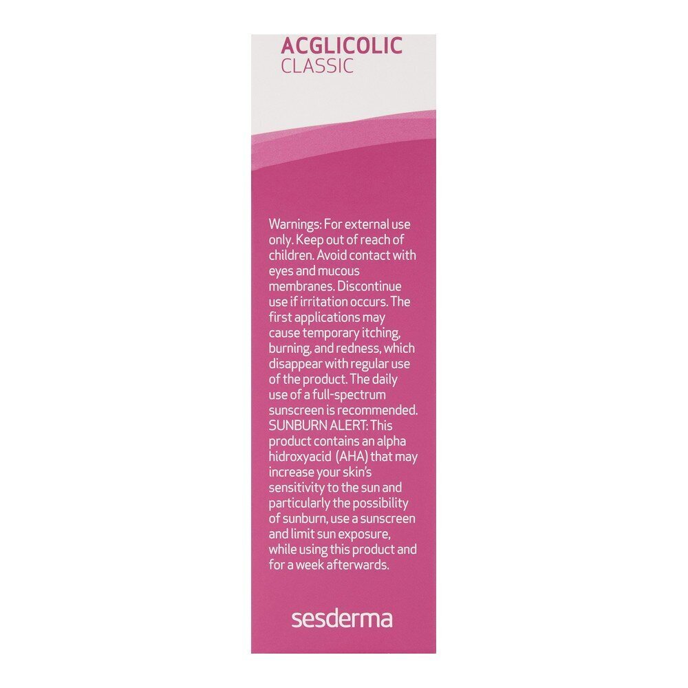 Niisutav geel Sesderma Acglicolic Classic Vananemisvastane (50 ml) цена и информация | Näokreemid | kaup24.ee