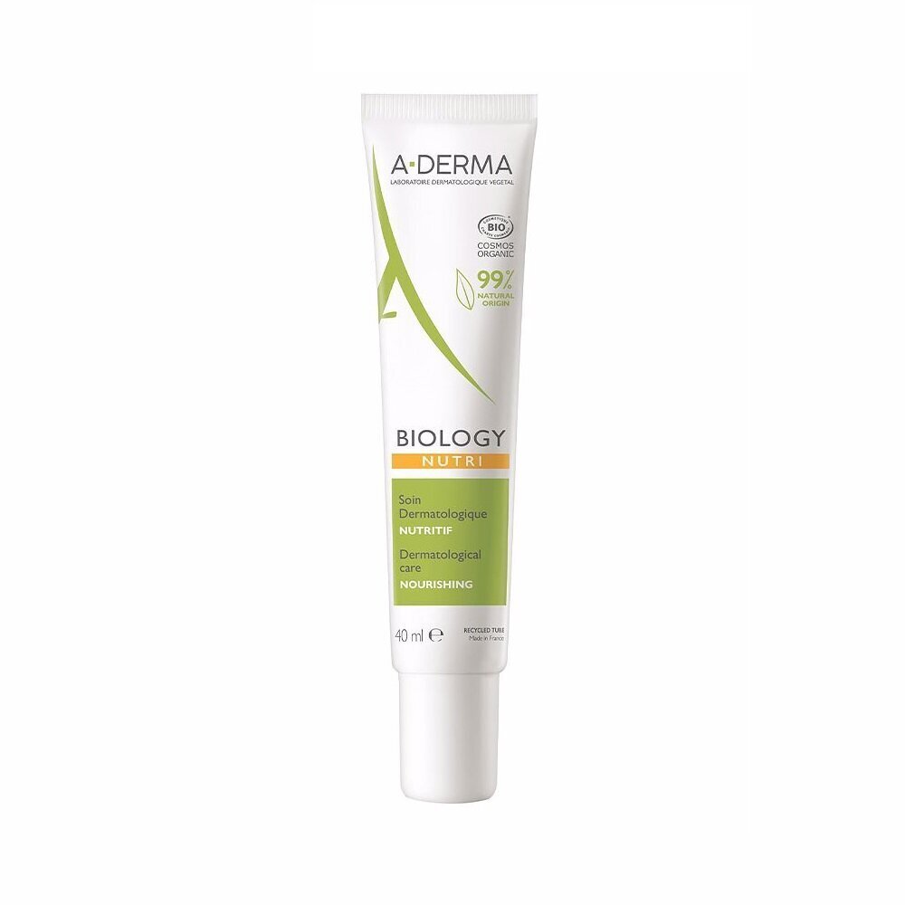 Toitev hoolduskreem A-Derma Biology, 40ml hind ja info | Näokreemid | kaup24.ee