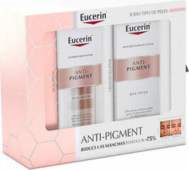 Eucerin Anti-Pigment Dual Serum Box 30ml + Day Cream Anti-Pigmen Spf 30 Set 2 Pieces hind ja info | Näokreemid | kaup24.ee