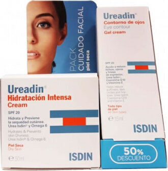 Isdin Ureadin Anti-Wrinkle Normal Skin Spf20 50ml Duplo Eye Contour 15ml цена и информация | Näokreemid | kaup24.ee