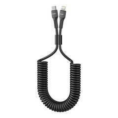 Type C to lightning cable Budi 1,8m 20W цена и информация | Кабели для телефонов | kaup24.ee