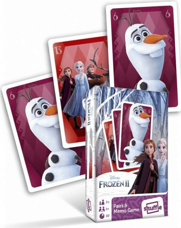 Kaardimäng Cartamundi Card Peter and Memo Frozen 2 hind ja info | Lauamängud ja mõistatused | kaup24.ee