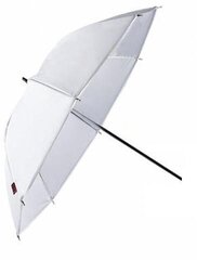 Falcon Eyes vihmavari Umbrella UR-48T valge цена и информация | Осветительное оборудование для фотосъемок | kaup24.ee