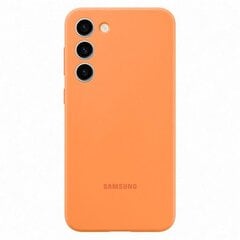 Telefoniümbris Samsung Galaxy S23+, Silicone Cover, orange - Case hind ja info | Mobiiltelefonide lisatarvikud | kaup24.ee