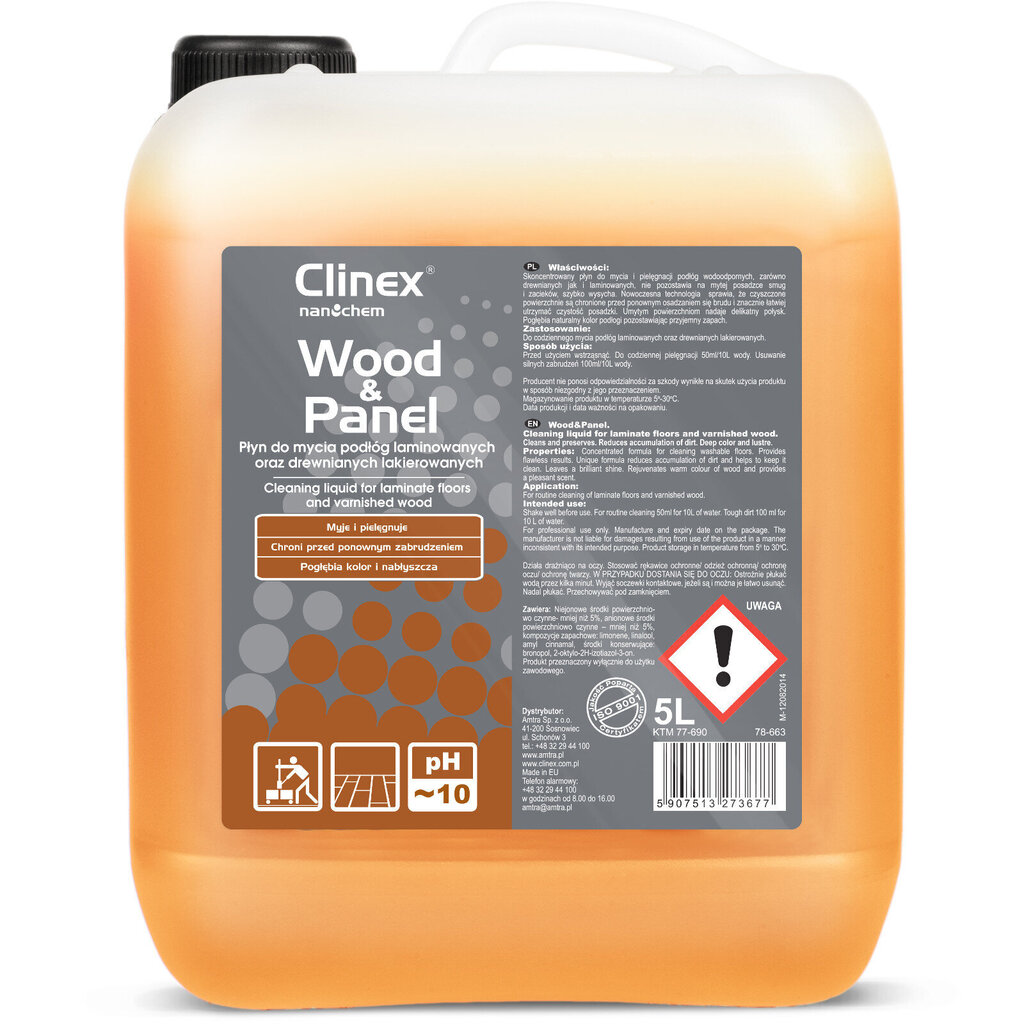 Clinex puidu puhastusvahend, 5L цена и информация | Puhastusvahendid | kaup24.ee