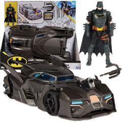 Komplekt DC Comics Batmani figuur 10 cm nukk + Batmobile tarvikud цена и информация | Игрушки для мальчиков | kaup24.ee