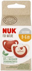 Lutt NUK for nature 1200, 0-6 kuud., 2 tk. hind ja info | Lutid | kaup24.ee