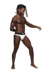 Трусы мужские Male Power Bong Thong, L - XL, белые цена и информация | Сексуальное бельё для мужчин | kaup24.ee