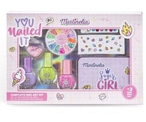 Küünekunsti komplekt Martinelia Super Girl Complete Nail Art Kit цена и информация | Косметика для мам и детей | kaup24.ee