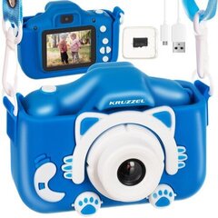 Детский цифровой фотоаппарат, синий цена и информация | Развивающие игрушки | kaup24.ee