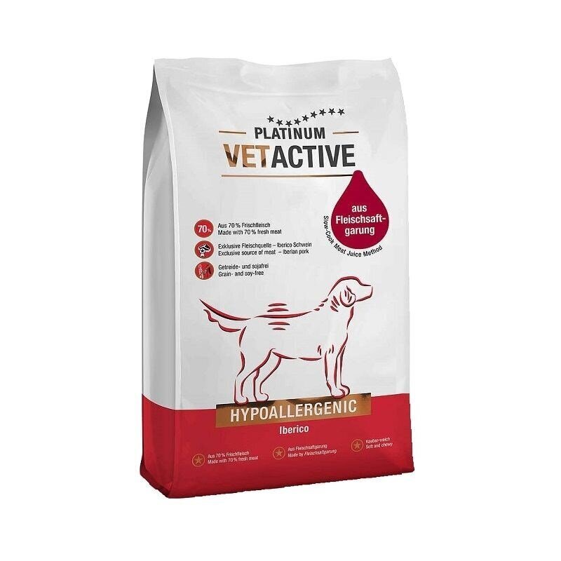 Platinum VetActive hüpoallergeenne koeratoit, 5 kg hind ja info | Kuivtoit koertele | kaup24.ee