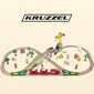 Puidust rööbastee koos tarvikutega Kruzzel hind ja info | Poiste mänguasjad | kaup24.ee