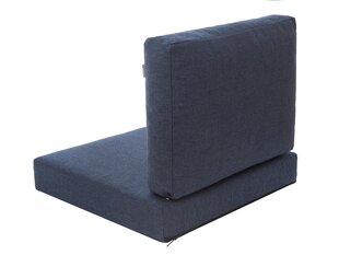 Удобный и модный комплект подушек для мебели из техноротанга Sales Core - военно-морской цена и информация | Подушки, наволочки, чехлы | kaup24.ee