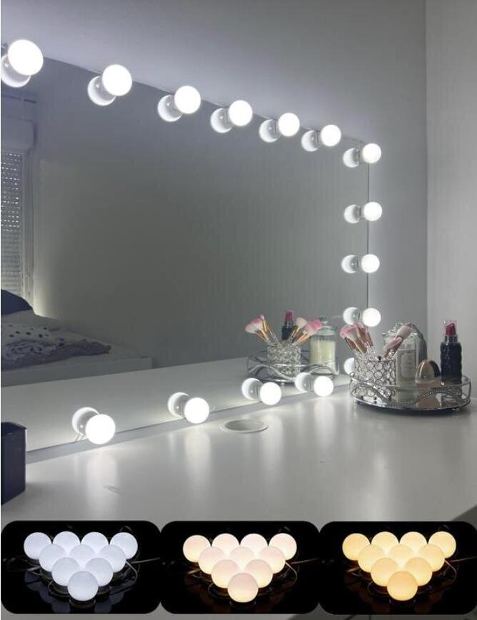 Peegel LED valgustus, 6 tk hind ja info | Süvistatavad ja LED valgustid | kaup24.ee