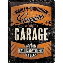 Nostalgiline kunst Harley-Davidson Garage Plekkplaat 30x40 cm hind ja info | Sisustuselemendid | kaup24.ee