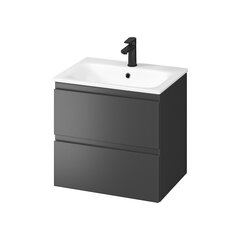 Шкафчик для ванной MODUO IN 60 Anthracite цена и информация | Шкафчики для ванной | kaup24.ee
