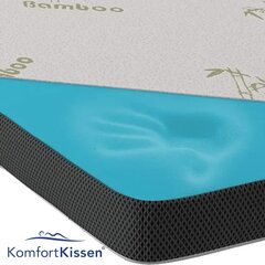 Memory foam madrats bambuskattega 3D Air 140x200 cm hind ja info | Kattemadratsid | kaup24.ee