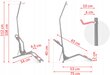 Jalgrattahoidja Stand, must hind ja info | Muud jalgratta tarvikud | kaup24.ee