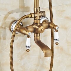 Dušikomplekt Wasser Antique Bronze hind ja info | Komplektid ja dušipaneelid | kaup24.ee