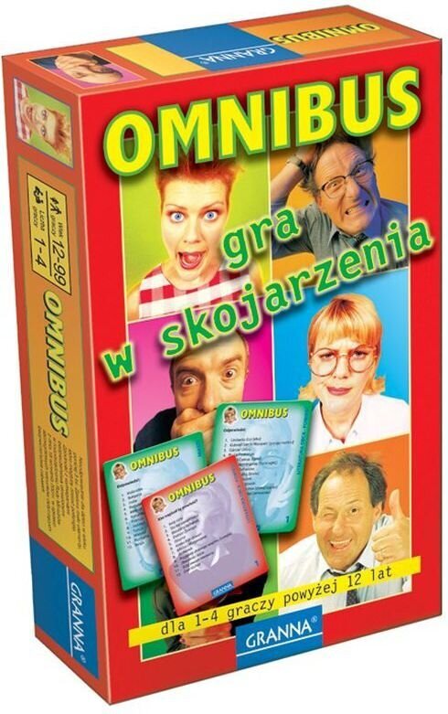 Lauamäng Omnibus Granna цена и информация | Lauamängud ja mõistatused | kaup24.ee