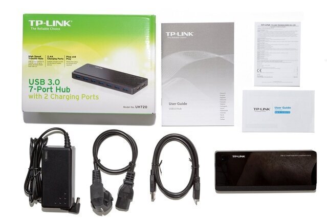 USB-jaotur TP-Link 7PORT/UH720, USB 3.0 hind ja info | USB jagajad, adapterid | kaup24.ee