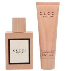 Kosmeetiline komplekt Gucci Bloom: parfüümvesi Edp 50 ml + ihupiim 50 ml hind ja info | Gucci Kosmeetika, parfüümid | kaup24.ee