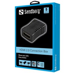Sandberg 508-74 HDMI 2.0 Connection F|F цена и информация | Адаптеры и USB-hub | kaup24.ee