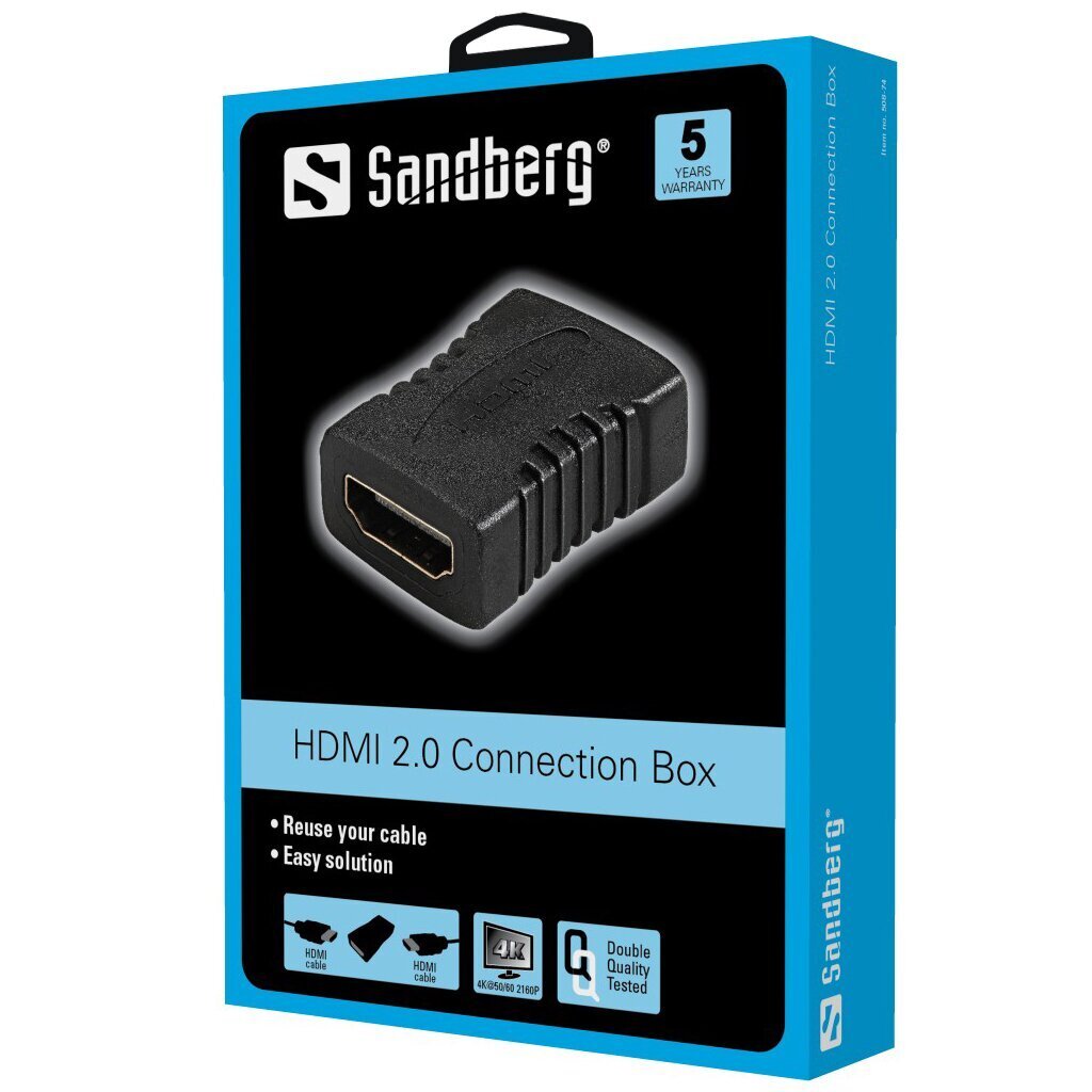 Sandberg 508-74 цена и информация | USB jagajad, adapterid | kaup24.ee