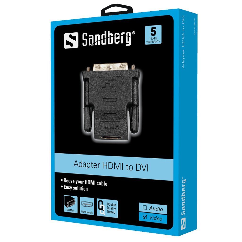 Sandberg 507-39 hind ja info | USB jagajad, adapterid | kaup24.ee