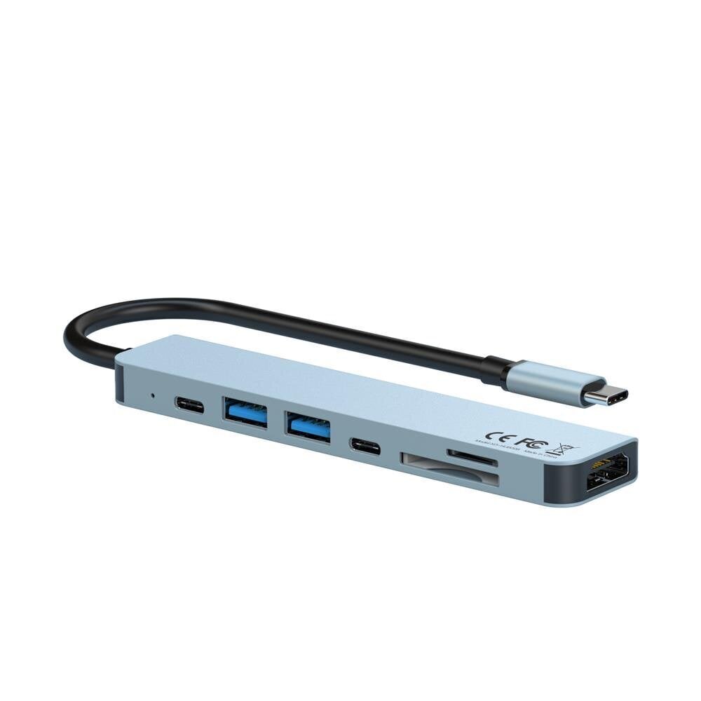 XO HUB008 hind ja info | USB jagajad, adapterid | kaup24.ee