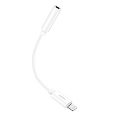 Foneng Аудиокабель jack 3.5мм к iPhone Foneng BM20 (белый) цена и информация | Адаптеры и USB-hub | kaup24.ee