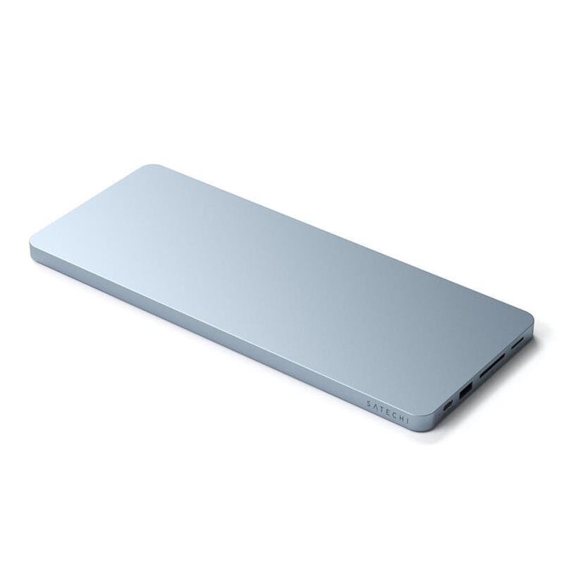 Satechi USB-C Slim Dock for 24'' iMac, light blue - Dock hind ja info | USB jagajad, adapterid | kaup24.ee