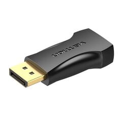 Адаптер Vention HDMI, гнездо HDMI-папа Display Port, 4K, 30 Гц (черный) цена и информация | Адаптеры и USB-hub | kaup24.ee