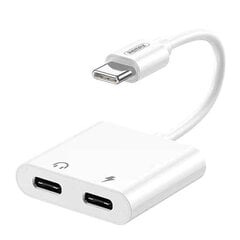 Audio adapter USB-C Remax Remine (white) hind ja info | Remax Arvutid ja IT- tehnika | kaup24.ee