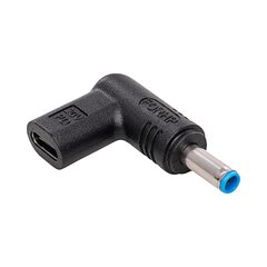 Akyga plug for universal power supply AK-ND-C09 USB-C | 4.5 x 3.0 mm + pin HP 20V цена и информация | Адаптер Aten Video Splitter 2 port 450MHz | kaup24.ee