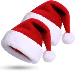 Jõulumüts, 2 tk hind ja info | Peokaunistused | kaup24.ee