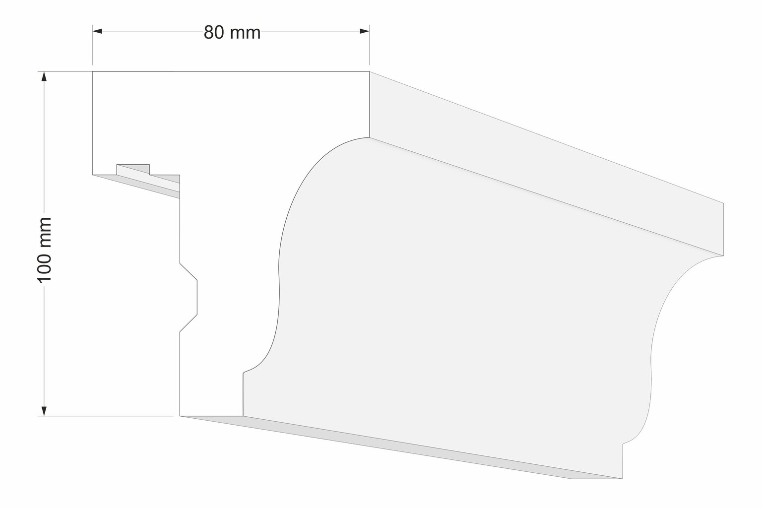 Kardinapuu LK5A 80x100x2000 mm цена и информация | Kardinapuud | kaup24.ee