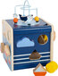 Hariduslik puidust tegevuskuubik Small Foot Rannas цена и информация | Imikute mänguasjad | kaup24.ee