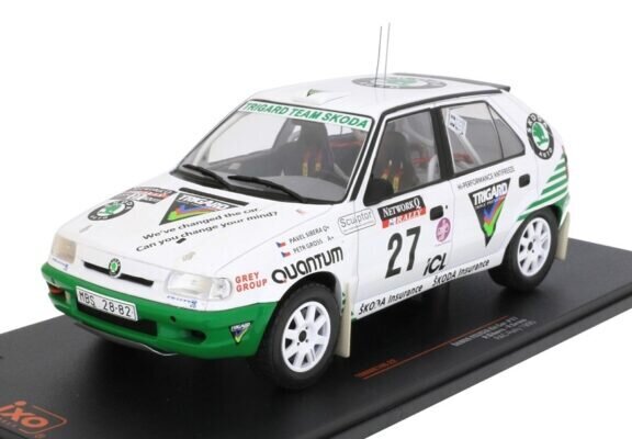 Skoda Felcia Kit Car #27 RAC Rally 1995 P.Sibera/P.Gross 18RMC148 IXO 1:18 hind ja info | Mudelautode kollektsioneerimine | kaup24.ee