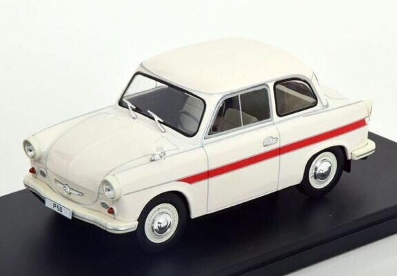 Trabant P 50 1959 Light beige WB124186 WHITEBOX 1:24 hind ja info | Mudelautode kollektsioneerimine | kaup24.ee