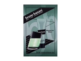 Набор Bruno Banani для мужчин: туалетная вода EDT, 30 мл + гель для душа, 50 мл цена и информация | Мужские духи | kaup24.ee