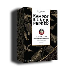 Кампотский черный перец Кампот, 40 гр цена и информация | Специи, наборы специй | kaup24.ee