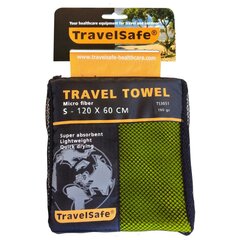 Reisirätik Travelsafe, 120x60 cm, roheline hind ja info | Rätikud, saunalinad | kaup24.ee