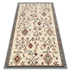 Ковер шерстяной KILIM 7950/52933 Геометрический бежевый / серый / бордо цена и информация | Ковры | kaup24.ee