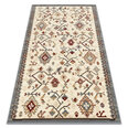 Ковер шерстяной KILIM 7950/52933 Геометрический бежевый / серый / бордо