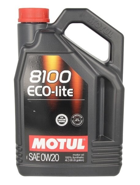 Õli Motul 8100 Eco-lite 0W20, 4L (108535) hind ja info | Mootoriõlid | kaup24.ee