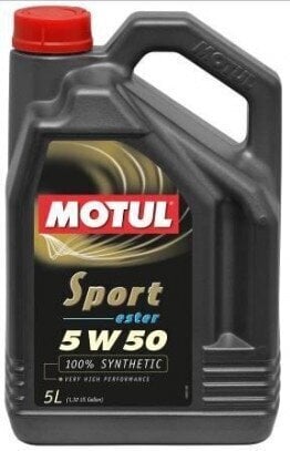 Õli Motul Sport 5W50, 5L (102716) цена и информация | Mootoriõlid | kaup24.ee