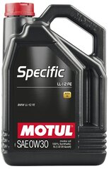 Oil Motul Specific LL-12 FE 0W30, 5L (107302) hind ja info | Mootoriõlid | kaup24.ee